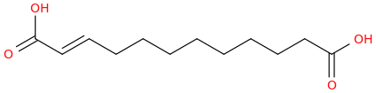 2 dodecenedioic acid, (2e) 